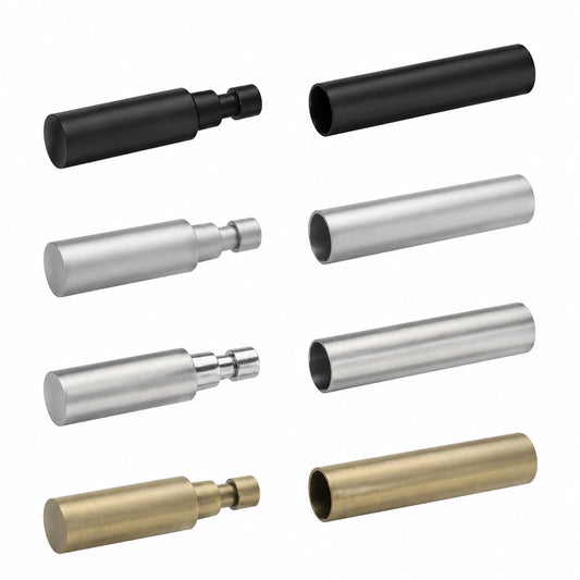 MDEKOR Metallträgerverlängerung 19 mm, Antikgold, 4 cm, Typ R
